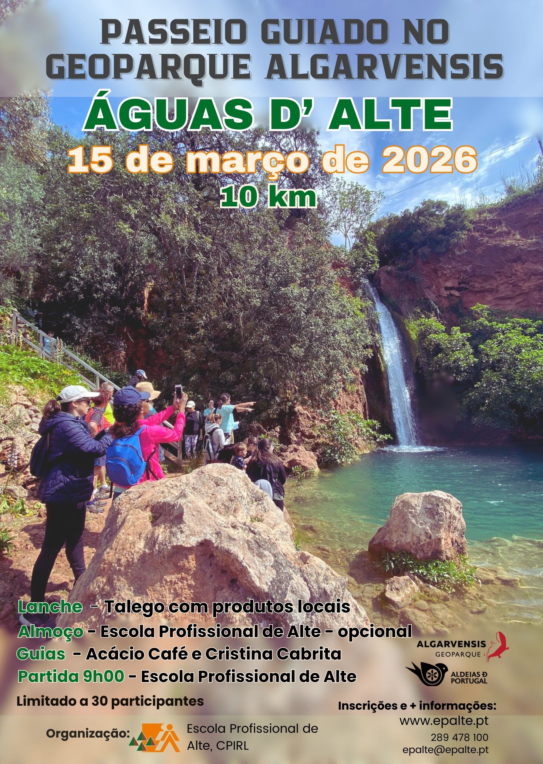 Passeio Pedestre Guiado - Águas d'Alte