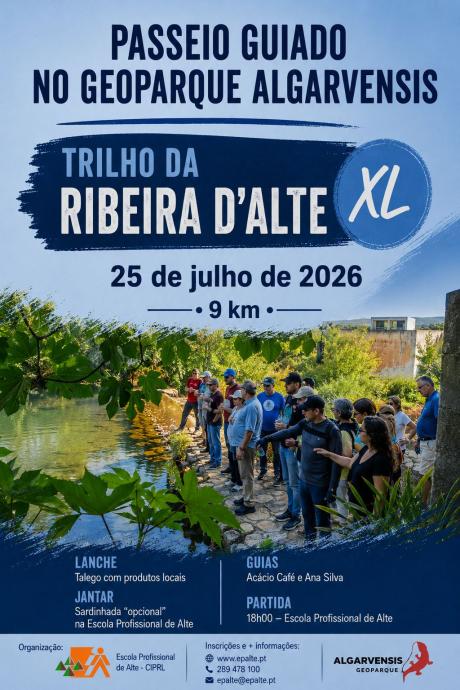Passeio Pedestre Guiado - Trilho da Ribeira d’ Alte XL