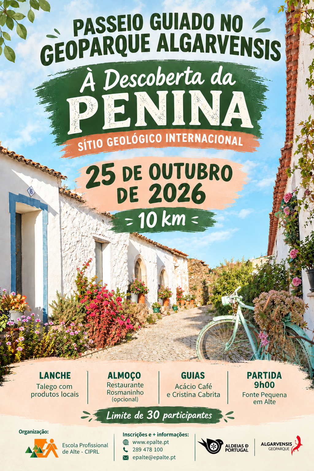 Passeio Pedestre Guiado - À Descoberta da Penina Passeio Pedestre Guiado - À Descoberta da Penina